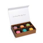 Eco Friendly Pink Magnetic Gift Box Chocolate Cookie Kraft Paper Gift Magnetic
