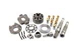 Iron Cylinder Block Set Plate Spare Parts For SK130-8 SH130 Main Pump