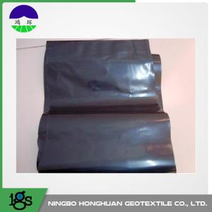 Quality 0.05mm Waterproof HDPE Geotextile Liner / Geomembrane Liner Black For Mining Liners wholesale