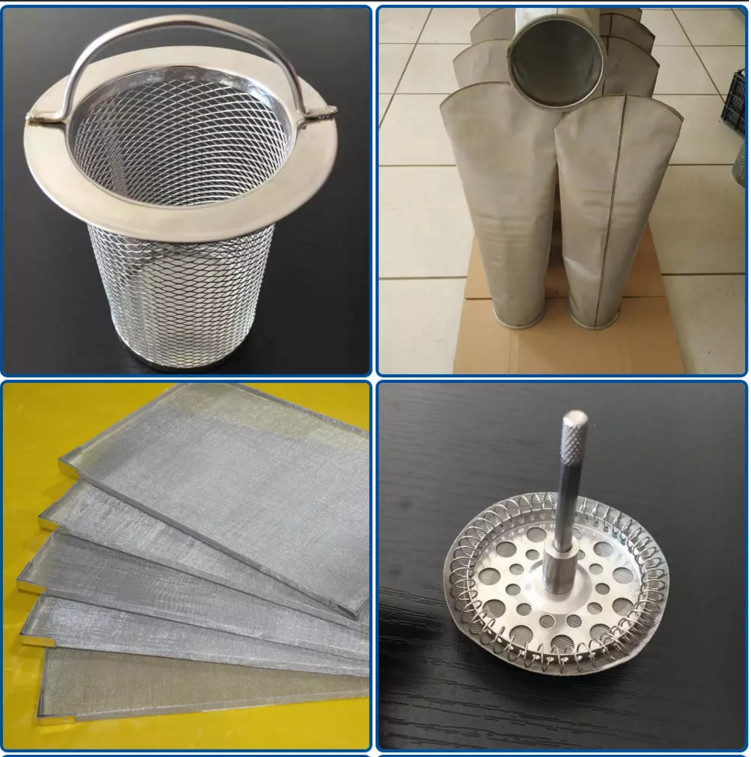 Ultra fine oil filter 100 200 300 micron 304 stainless steel woven wire mesh,ss wire mesh screen