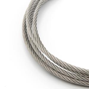 Quality 6*19+IWS 5mm 10mm 7x19 Stainless Steel Wire Rope With High Strength wholesale