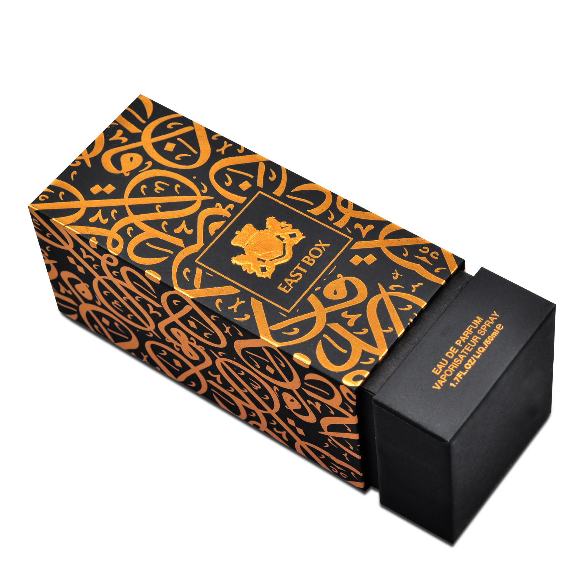 350g C1S Recycled Paper Gift Box Perfume Bottle Packaging UV Coating