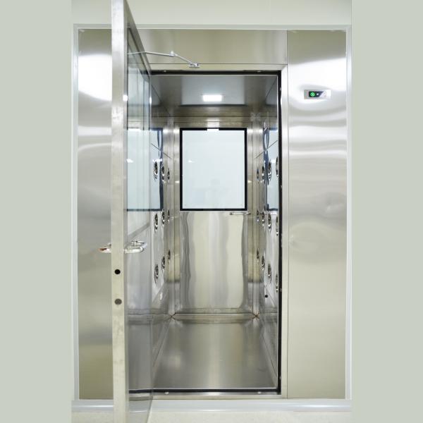 Workshop SS304 Air Shower Room Clean Room Industrial Air Shower For Contaminatio