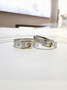 Quality OEM Men17.5 Women12.5 Matching Promise Rings For Couples wholesale