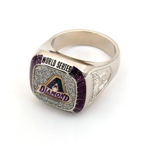 Quality Youth Silver Baseball Sports Championship Rings wholesale