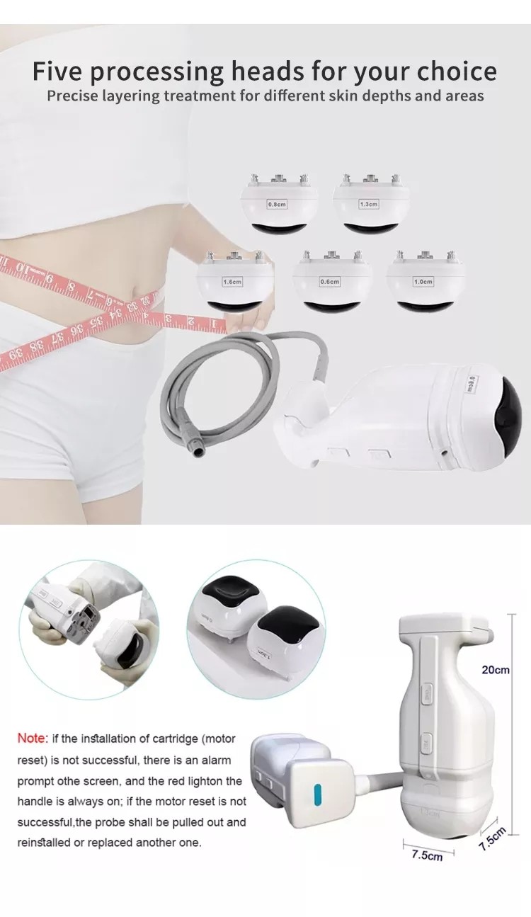 Three 8mm 13mm Rf Handles Weight Loss Slimming Machine Max 200W Ems Neo rf Fat Reduction Device