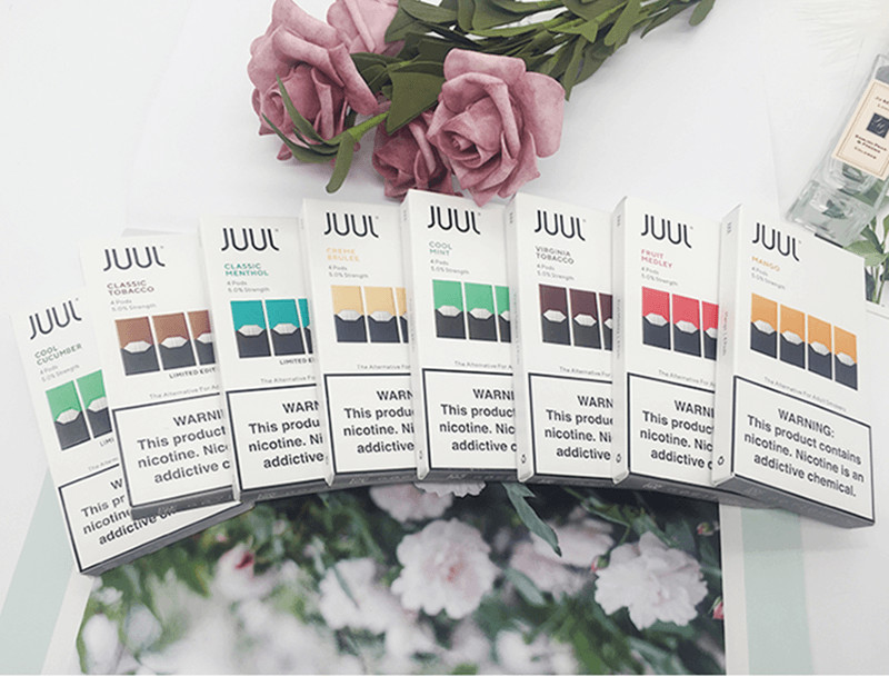 Factory oem e-cigarette accessories 0.9ml Myle pods CUBAN ICE PEPPERMINT MANGO STRAWBERRIE for Myle flat Vape device