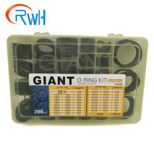 Quality NBR 90 O Ring Box , Excavator CAT Oring Seal Kits Black Color wholesale
