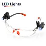 Orange Welding Machine Glass Anti UV ANSI Z87 Scratch Proof Safety Glasses