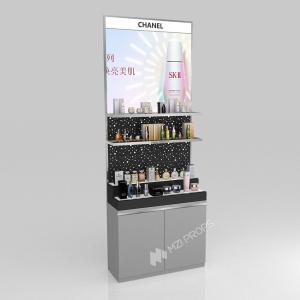 Quality GDR02-BG02 Skincare Display Cabinet with Stainless Steel Tube and 60mm Soft Film Light Box for Fashion Boutiques wholesale