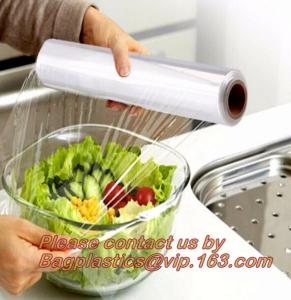 Quality PE food wrap, PVC cling film plastic wrapping film for food wrap, High Strength Food Grade PE Plastic Cling Film Wrap wholesale