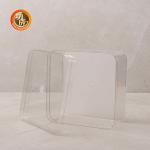 Transparent Square Plastic Food Containers PET Plastic Box ODM