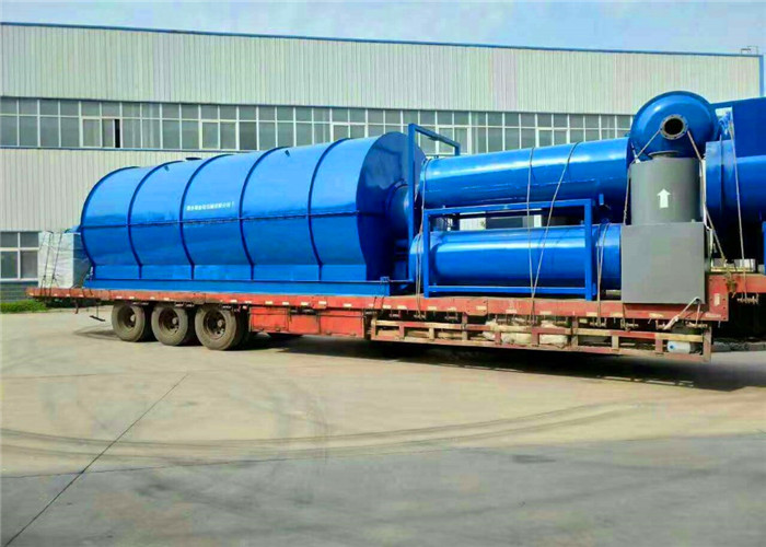 Industrial continuous used tyre pyrolysis machine Waste Tyre Pyrolysis Plant for making fuel oil