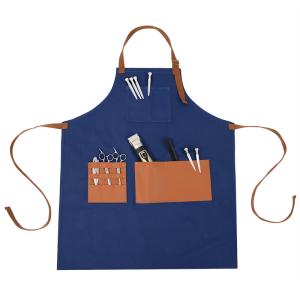 Quality Gardening Barber Waxed Cotton Apron Multiple Pockets Stylish Commercial wholesale