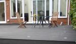 2200mm 2900mm Solid Wood Plastic Composite Decking Boards 3m