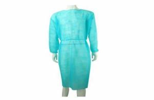 Quality Green Cloth Polyester Doffing Surgical Reinforced Gown wholesale