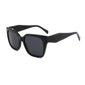 Quality Ladies Square Acetate Sunglasses Retro UV400 Customize Logo wholesale