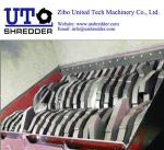double shaft shredder -shoes waste shredder, textile shredder, cloth recycling,