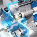 1.5kw Household Single Station Aluminum Foil Rewinding Machine for Film