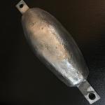 ASTM B418-95 99% Pure Zinc Anode Ingots Anti Corrosion Aluminum Zinc Magnesium