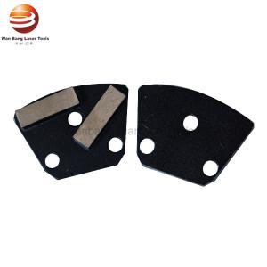 Quality OEM Two Segment Diamond Concrete Floor Grinding Shoes wholesale