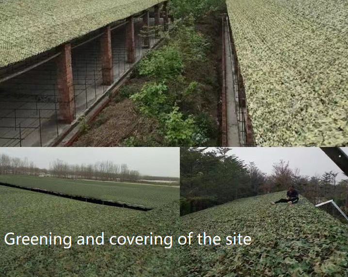 Anti-Aircraft Camouflage Net, Jungle Camouflage Shading Net Making Machine Single Needle Bar