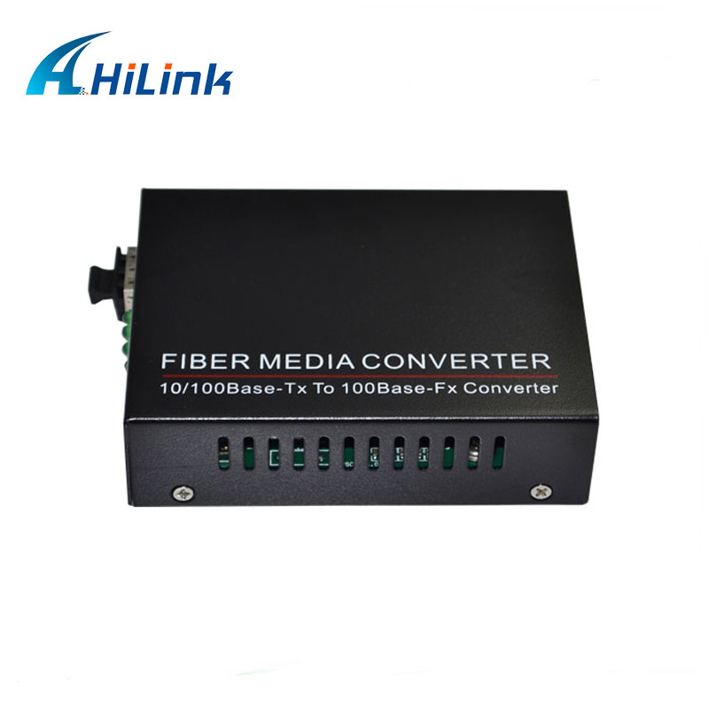 Single Mode Single Fiber SC Media Converter 10/100M 1310/1550nm 20KM