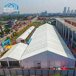 Quality White Durable Exhibition Canopy Tent Clear Span Wind Load 100km/H wholesale