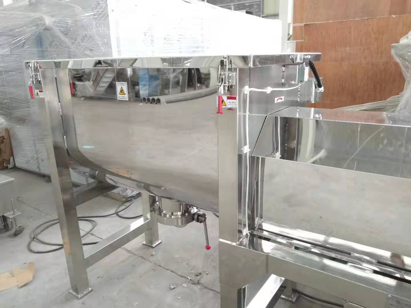500kg-1000kg Horizontal Ribbon Mixer Dry Protein Powder Mixer Machine