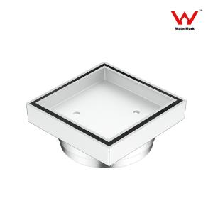Quality Brass Forging Pop Up Floor Drain Square Electroplating 115 * 115 * 47mm wholesale