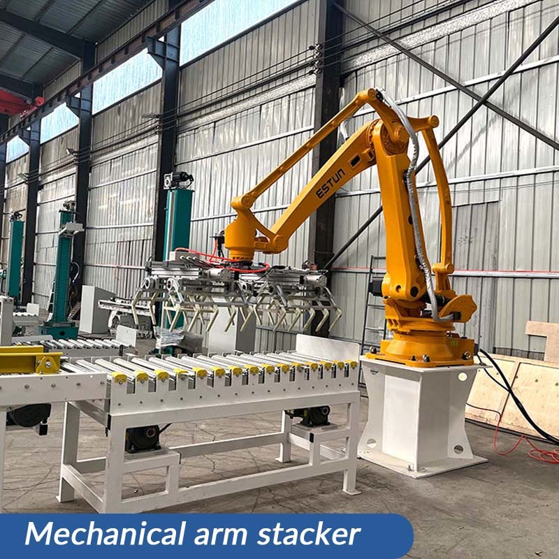Cooperative Robot Palletising System 0-180kg Robotic Case Palletizing