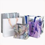 Custom Order Acceptable Luxury Logo Printed Shopping Bag for Beautiful Holiday