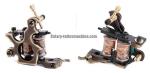 Exquisite Coil Tattoo Machine Pure Brass Gun Type Liner / Shader Bronze Color