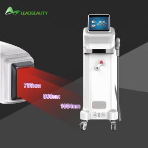 Quality Triple wavelength diode laser hair removal machine wholesale