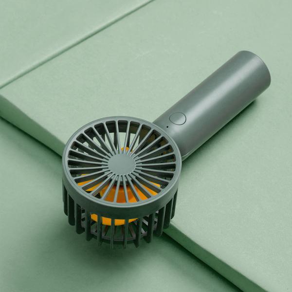 1200mAh Mini Handheld Electric Fan Silent 3 Vane Battery Operated Fan For