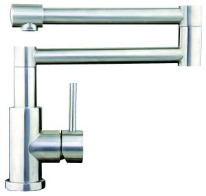 Quality stanless steel Lead free Inox Body Fashion Swivle Sprayer Kitchen Taps Sink Faucet Kitchen australia watermark mixer tap wholesale