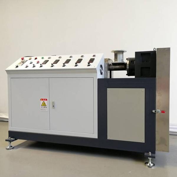 Single Screw Nylon Extruding Machine PA66GF25 Granules Produce Thermal Break