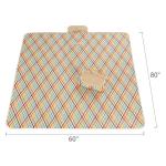Sandproof Durable Oxford Folding Picnic Mat 203 x 152 cm