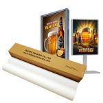 Water-based front Printing Backlit Film PET Roll