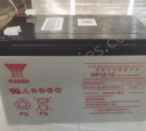 Quality YUASA NP12-12 12V 12Ah Valve VRLA Batteries Rechargeable OEM wholesale