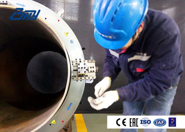 Occupying Small Space Hydraulic Pipe Cutting And Beveling Machine Stable