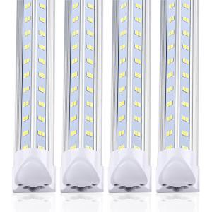 Quality T8 5ft V Shape LED Tube 72W Integrated 6500k AC85-265V Flicker Free Triac Dimmable wholesale