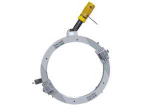 Quality Low Friction Clamshell Pipe Cutting Machine For Stainless Alloy Cutting wholesale