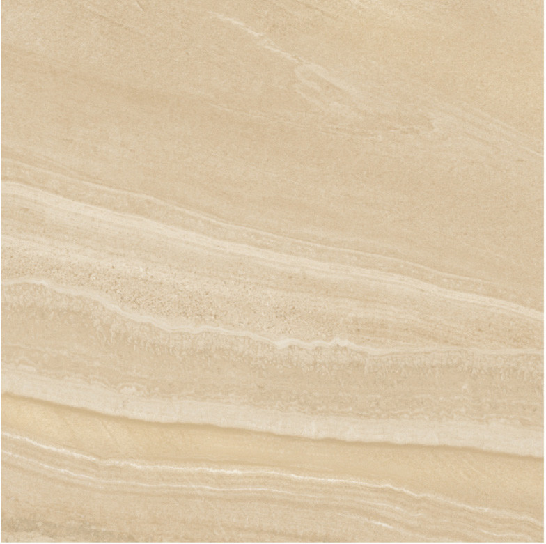 Cement Surface Effect Matt Porcelain Floor Tiles , Living Room Wave Pattern Ceramic Tile
