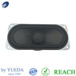 8W 40mmX90mm Black Smart Bar Precision Power Component Speakers Front Side