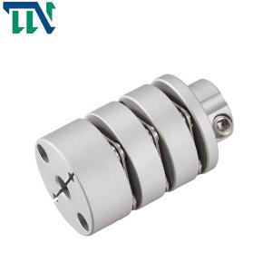 Quality High Torque Motor Shaft Coupling Rigid Clamp Single Step Three Diaphragm wholesale