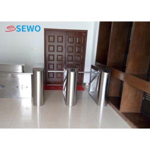 Quality Office Entrance Tripod Gate Barrier 30people/min Bi Directional Turnstile Door Access Control wholesale