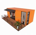 Wooden 20ft Container Office Steel Structure Frame Welded Flat Packaging