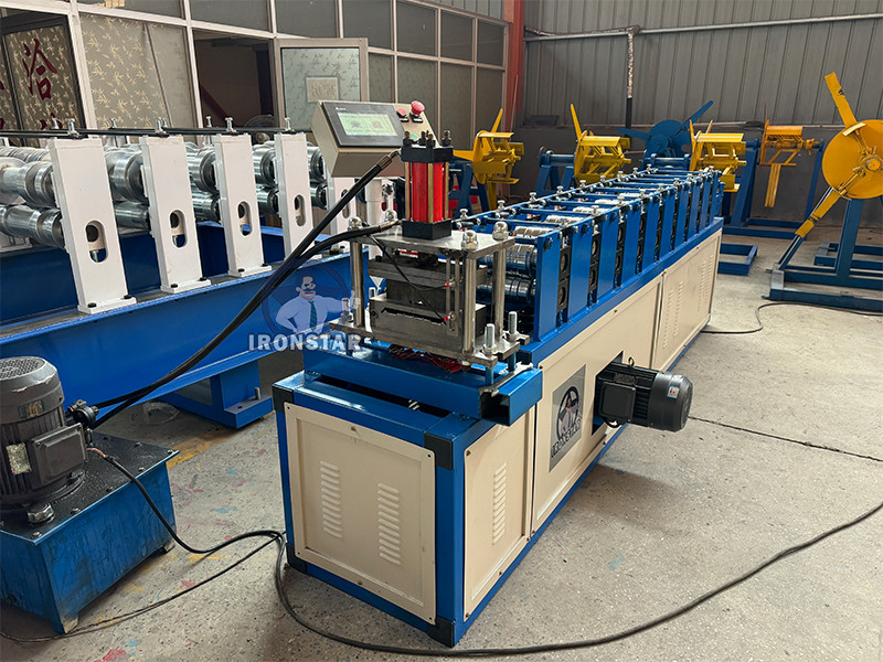 174mm Metal fence post roll forming machine in Miami Fence roll forming machine | Fence panel machine | Fence machine
