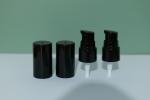 Anodized Aluminum Non Spill Plastic Lotion Pump Dispensing 15ml